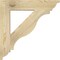 Ekena Millwork Funston Traditional Rough Sawn Bracket, Douglas Fir, 4"W x 24"D x 24"H BKT04X24X24FST01RDF - alternate 2
